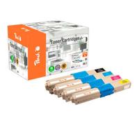 Peach Toner Spar Pack PT1049 compatibile con Oki 46508712, 46508711, 46508710