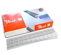 Peach Wire Binding Combs, 8mm silver, 3:1'', 34 loops A4, 100 pcs. PW079-01