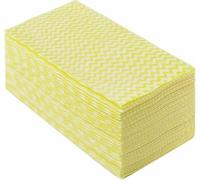 Peachicha Panni per la pulizia riutilizzabili Salviette Handi Panni riutilizzabili Strofinacci monouso Asciugamani per piatti Asciugamani asciutti e pratiche, Big Durable Absoebent 40 Count, giallo