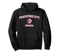 Peachtree City Georgia (GA) Felpa con Cappuccio