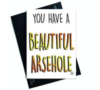 Peachy Antics Biglietti divertenti per San Valentino, anniversario, compleanno, Natale, biglietti di auguri di Natale Rude Humour Novità Matura Carte Moglie Fidanzato Marito Gay Joke PC351