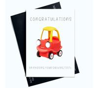 Peachy Antics Carte divertenti per test di guida superate Well Done Congratulations on Passing Your Driving Test (lingua italiana non garantita)