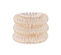 Peachy Pink SpiraBobble | Fasce per capelli da donna - Set di 12 elastici per capelli | Elastico per capelli resistente | Anello a spirale per coda di cavallo