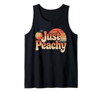 Peachy Vintage Retro Estate Amare Peach Ragazze Canotta