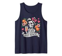 Peachy Vintage Retro Estate Amare Peach Ragazze Canotta
