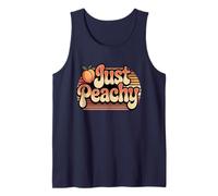 Peachy Vintage Retro Estate Amare Peach Ragazze Canotta