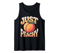 Peachy Vintage Retro Estate Amare Peach Ragazze Canotta