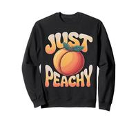 Peachy Vintage Retro Estate Amare Peach Ragazze Felpa