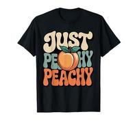 Peachy Vintage Retro Estate Amare Peach Ragazze Maglietta