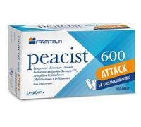 Peacist 600 Attack Integratore per Cistite e Vie Urinarie 14 Buste