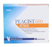Peacist 600 Attack Integratore per Infezioni Vie Urinarie 14 Bustine