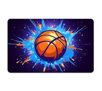 peacoblue Adesivo per Copertura Della Pelle Della Carta di Credito/Debito con Tema Pallacanestro, Pelle per Carta Resistente All'Acqua, Antigraffio e Attraente In 4 stili per Carte di Credito, Debito