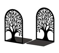 Peacoblue Fermalibri Metallico per Ripiani, 5.3"x3.5"x7.8" Pesante Decorativo Creativo per Studio e Cucina, Fermalibri per Libri Piccoli e Ricettari, 1 Paio (Fata e Fungo)