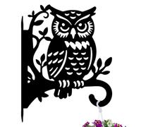 peacoblue Ganci per piante in ferro, 29,5 x 38,6 cm, per interni ed esterni, per piante da appendere, per fiori, felci, lanterne, mangiatoia per uccelli, resistente alle intemperie, supporto da parete