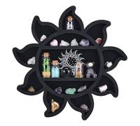 peacoblue Sun Flower Crystal Rock Gem Stone Display