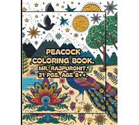 PEACOCK COLORING BOOK.