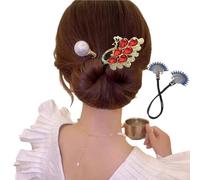 Peacock Curler Hairpin, Elegant Lazy Hair Curler Bun Maker, Easy Fast Snap Roll Hair Tool, A Tool To Fix The Ball Head