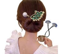 Peacock Curler Hairpin, Elegant Lazy Hair Curler Bun Maker, Easy Fast Snap Roll Hair Tool, A Tool To Fix The Ball Head