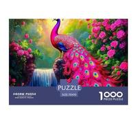 Peacock, Puzzle 1000 Pezzi, Esercizio Mentale Divertente E Rilassante, Ideale Per Cornici Decorative, Adatto Dai 12 Anni, 70x50cm/1000pcs