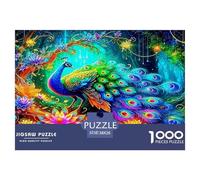 Peacock Puzzle Da 1000 Pezzi Per Amanti Della Scienza:Absolutely Stunning Esplora Mondi Scientifici E Esercita La Ragione!