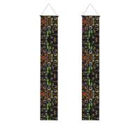 Peacock Spreads Its Tail Banner decorativi per portico stampati banner perfetti per decorazioni per la casa o la festa di laurea