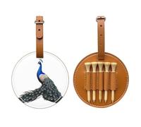 Peacock Spreads Its Tail - Borsa per tee da golf, facile da trasportare e più efficiente nel giocare a golf