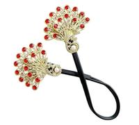 Peafowl Hair Bun Maker, Chinese Style Hair Curler, Elegant Peafowl Hair Tool, Lazy Peafowl Hair Curler, Stylish Bun Maker Tool, Daily Use Hair Tool, Peafowl Hair Curler, Decorative Hair Accessory