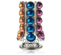 Peak Coffee - Porta Capsule Nespresso Vertuo - Porta Cialde Caffè Vertuoline - 30+ Capsule - Contenitore Capsule Nespresso - Supporto Girevole Verticale 360° - Antiscivolo e antigraffio