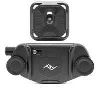 Peak Design Capture Clip V3 con piastra intercambiabile Arca nero