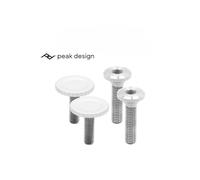 Peak Design CB-SV-1 Bolt Pack Silver - Set Viti di Ricambio per Capture Clip