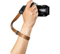 Peak Design Cuff Cinturino per fotocamera in pelle marrone chiaro