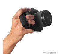 Peak Design Micro Clutch - Cinghia a mano per Telecamere con impugnatura (L-Plate) nero