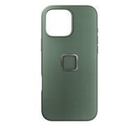 Peak Design Mobile Everyday - Custodia per iPhone 16 Pro Max, profilo sottile, protezione dalle cadute, guscio in tessuto resistente alle intemperie, SlimLink si collega a supporti e attrezzi mobili