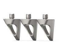 Peak Design Set di 3 piedini a punta per treppiede professionale e treppiedi alti, in acciaio inox, stabilità e presa superiori su terreni sciolti o scivolosi