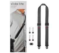 Peak design Slide Lite V2 - Professionale Fotocamera Sling Tracolla, Nero