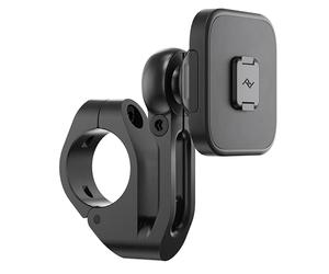 Peak Design Supporto per telefono mobile per moto V2, senza ricarica, tecnologia di montaggio SlimLink, braccio rigido, si adatta a una varietà di manubri (diametro 7/8"-1,25"), isolatore di