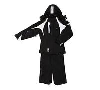 Peak Mountain Ginga/NH/A - Tuta da Ragazza, Bambina, Ginga/NH/A, Nero, FR : L (Taille Fabricant : 16)