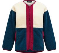 Peak Performance - Cardigan caldo da donna - W Heavy Pile Oversized Cardigan Sand Fog Mountain lake per Donne - Taglia M - Blu
