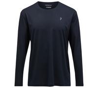 Peak Performance - Delta L/S Tee - Maglia funzionale XXL nero/blu