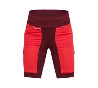 Peak Performance Donna Ascent Track Short Collant, Obscure-Brilliant Red, S
