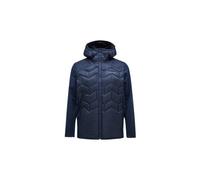 Peak Performance - Piumino da uomo isolante e versatile - M Elevate Liner Hybrid Hood Jacket Blue Shadow per Uomo in Poliestere Riciclato - Taglia L - Blu navy