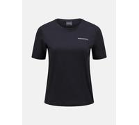Peak Performance Explore Logo Short Sleeve T-shirt Nero L Donna