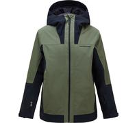 Peak Performance - Giacca da sci con isolamento da uomo - M Rider Tech 2L Insulated Shell Jacket Pine Needle Black per Uomo - Taglia M - Verde