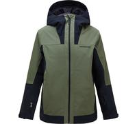 Peak Performance - Giacca da sci con isolamento da uomo - M Rider Tech 2L Insulated Shell Jacket Pine Needle Black per Uomo - Taglia S - Verde