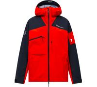 Peak Performance - Giacca da sci GORE-TEX®, edizione speciale 40 anni - M 40Y Alpine Gore-Tex Stretch Jacket Racing Red Black in Pelle - Taglia S - rosso