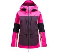 Peak Performance - Giacca da sci impermeabile e traspirante in GORE-TEX® PRO - W Vertical Gore-Tex Pro Jkt Beetroot Purple Mystic Purple Bitte per Donne in Pelle - Taglia S - Rosa