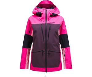 Peak Performance - Giacca da sci impermeabile e traspirante in GORE-TEX® PRO - W Vertical Gore-Tex Pro Jkt Beetroot Purple Mystic Purple Bitte per Donne in Pelle - Taglia S - Rosa