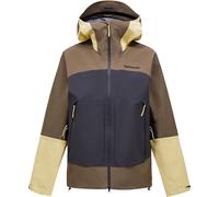 Peak Performance - Giacca da sci impermeabile - M Vislight Gore-Tex C-Knit Jacket Terrain Tan Motion Grey - Taglia M - Marrone