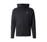 PEAK PERFORMANCE Giacca di felpa sportiva 'Rider Essentials' nero / bianco Uomo PEAK PERFORMANCE M nero / bianco