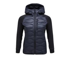 Peak Performance - Giacca Ibrida in Piuma Leggera Idrorepellente - - Jackets - Donna - Nero - M